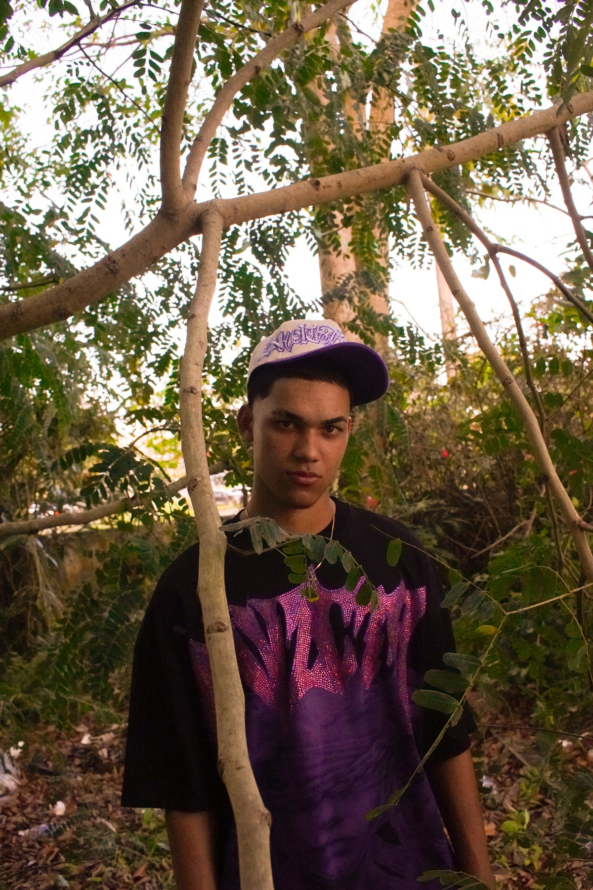 PURPLE HAT