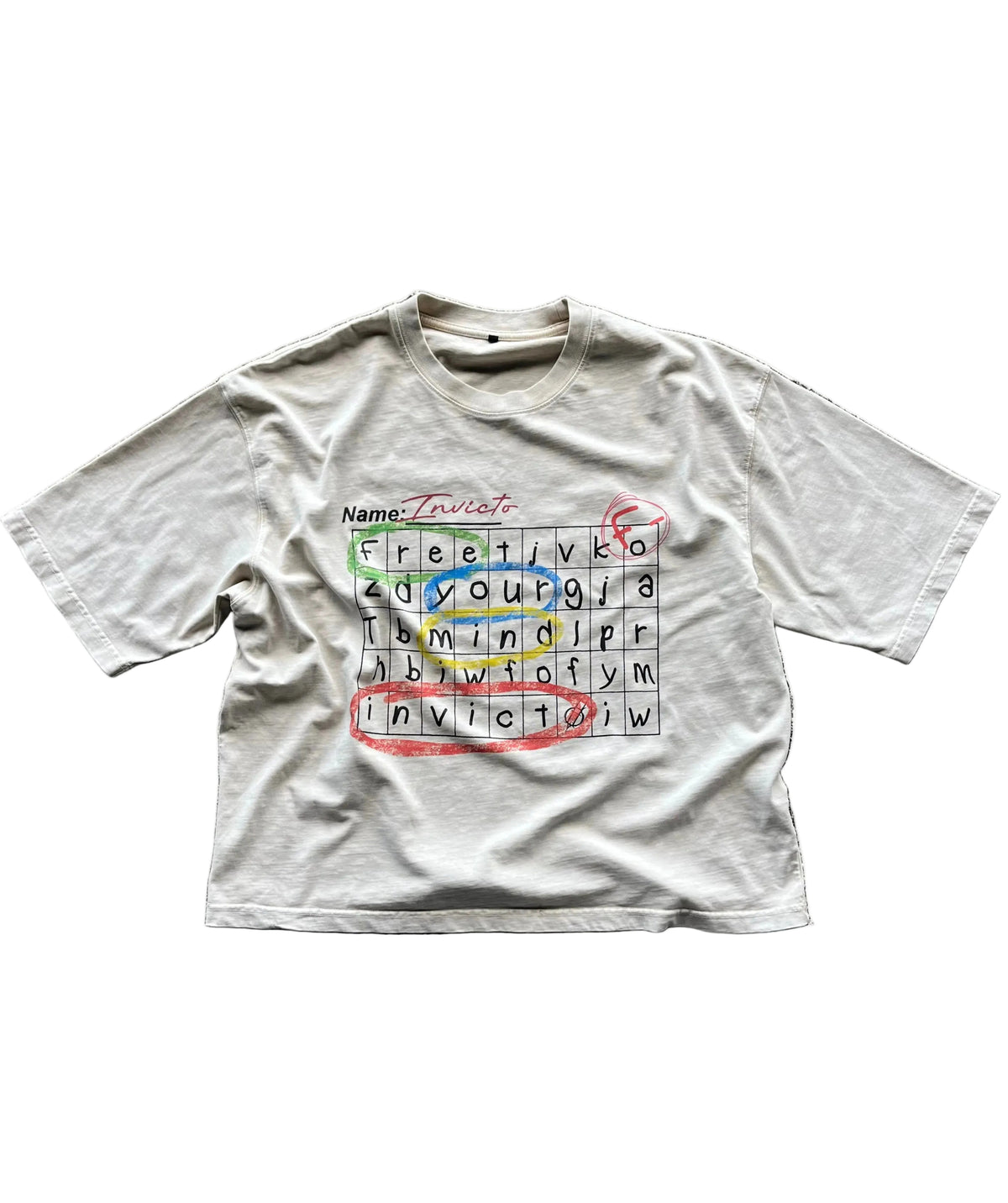 Word Search Tee